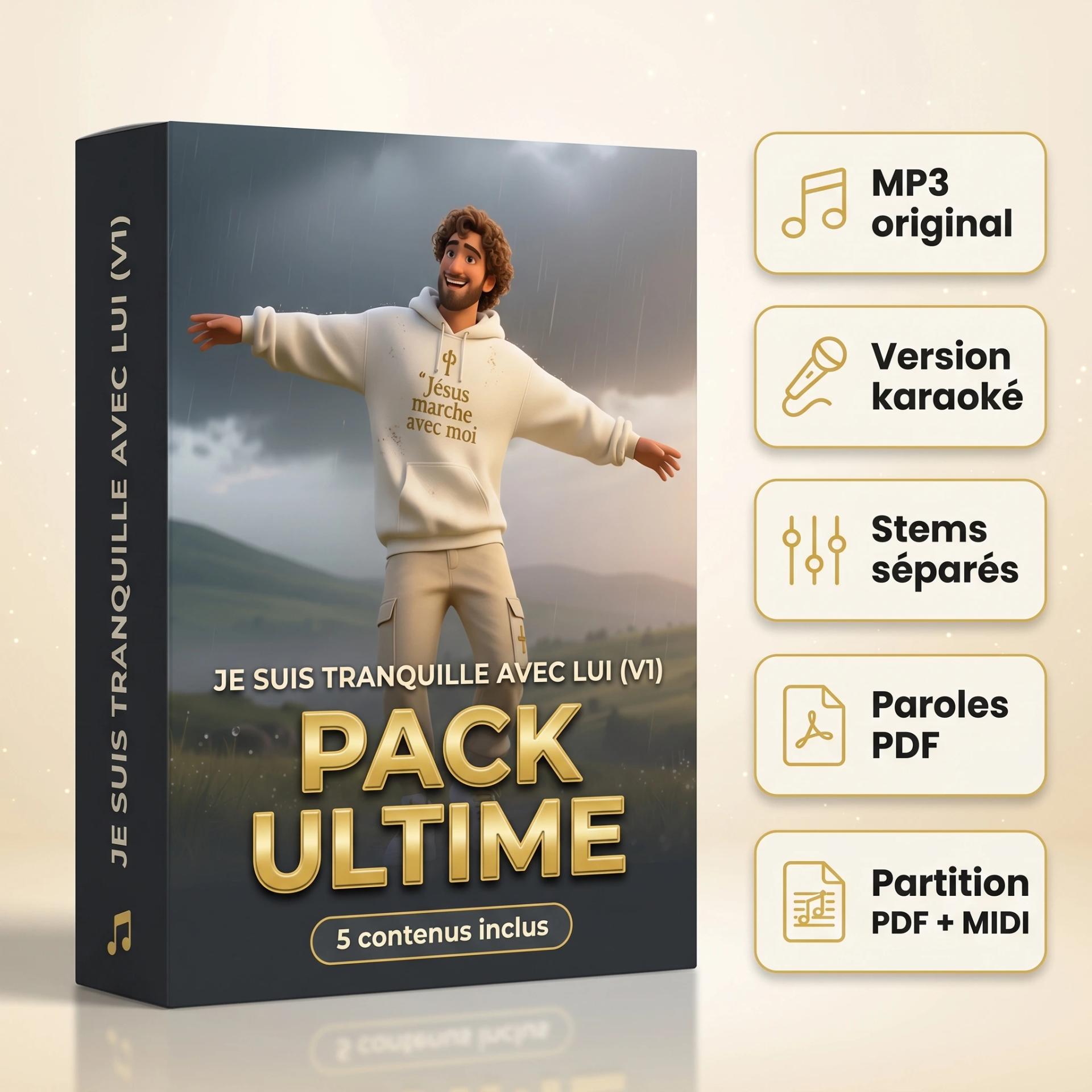 Je suis tranquille avec Lui (V1)