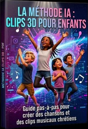 Ebook « La méthode IA : clips 3D pour enfants » au format PDF