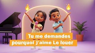 Clip : Tu me demandes pourquoi j'aime Le louer | Louange chrétienne | Les p'tits louangeurs