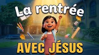 Clip : La rentrée avec Jésus | Chant Chrétien Pour Enfants | Les p'tits louangeurs