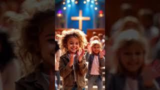 Clip : EGLISE OUVERTE Louange chrétienne pour enfants 🎶🧒   #danse #comptinespourbébé
