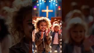 Clip : EGLISE OUVERTE Louange chrétienne pour enfants 🎶🧒 #LouangeEnfant