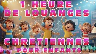 Clip : 1 HEURE DE LOUANGES CHRÉTIENNES POUR ENFANTS – BIBLE EN MUSIQUE – COMPILATION NON-STOP 2025