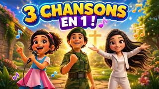 Clip : Compilation Top 3 : Je suis un soldat, Jéhovah Jireh, 1, 2, 3 j'obéis ! | Chanson pour Enfants